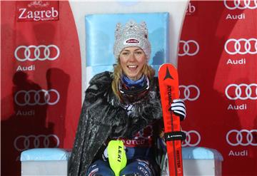 Shiffrin wins Snow Queen World Cup slalom race