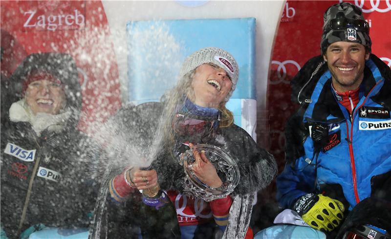 Proglašenje pobjednica slaloma za žene "Snow Queen Trophy 2018"