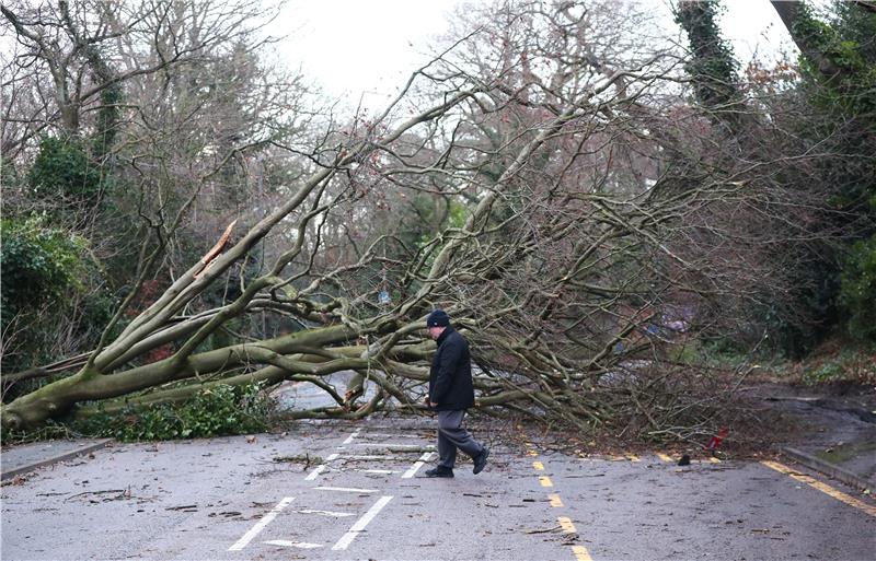 epaselect BRITAIN WEATHER STORM ELEANOR