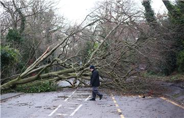 epaselect BRITAIN WEATHER STORM ELEANOR