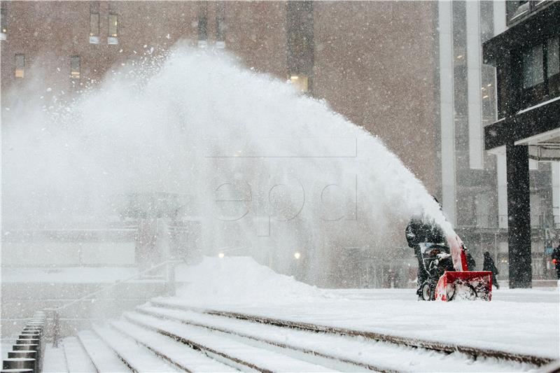 USA WEATHER WINTER STORM