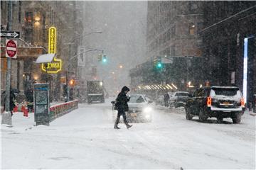 USA WEATHER WINTER STORM