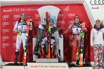 Marcel Hirscher wins Sljeme World Cup slalom