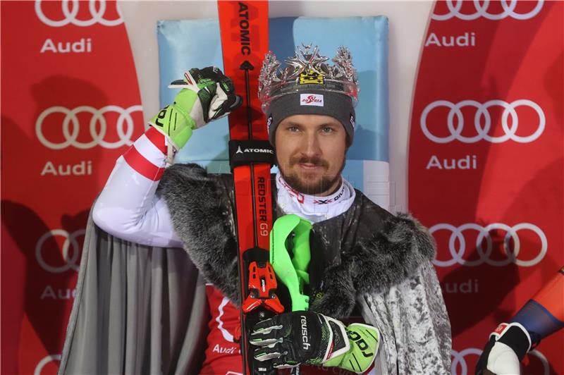 Audi FIS Ski World Cup "Snow Queen Trophy 2018" mens’ slalom race