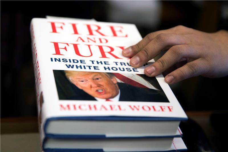 USA TRUMP FIRE AND FURY