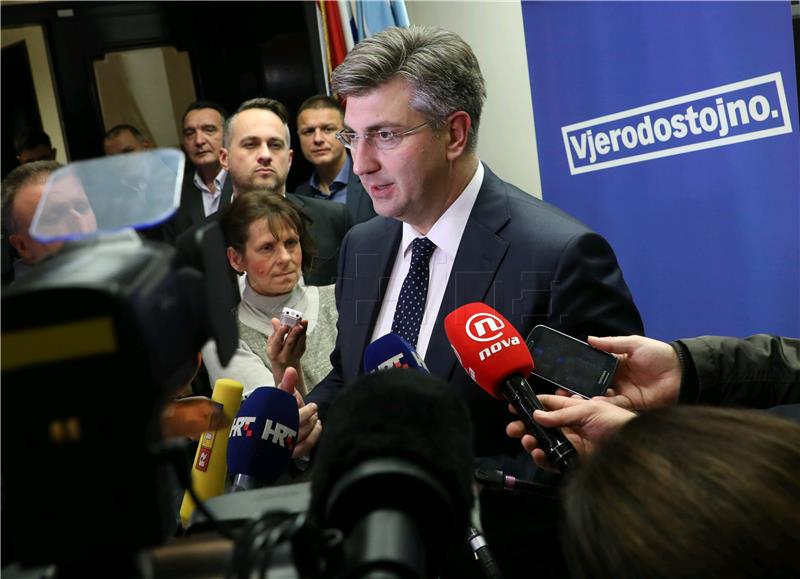 Plenković: Raspušten ličko-senjski HDZ-a, Milinović ostaje župan