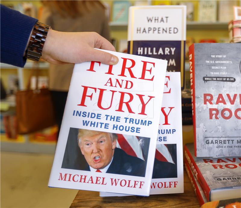 USA TRUMP FIRE AND FURY