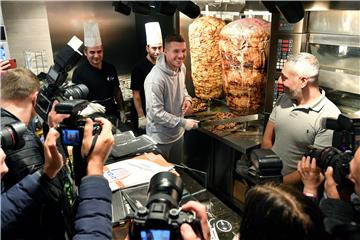 GERMANY GASTRONOMY SOCCER PODOLSKI KEBAB