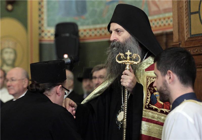 Serb Orthodox dignitary tells faithful not to be afraid to be what they are