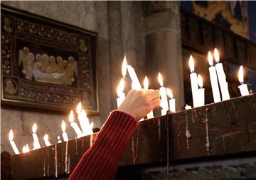 MIDEAST ISRAEL PALESTINIANS ORTHODOX CHRISTMAS GAZA