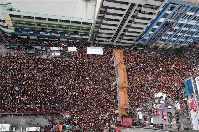 PHILIPPINES BELIEF FEAST OF THE BLACK NAZARENE