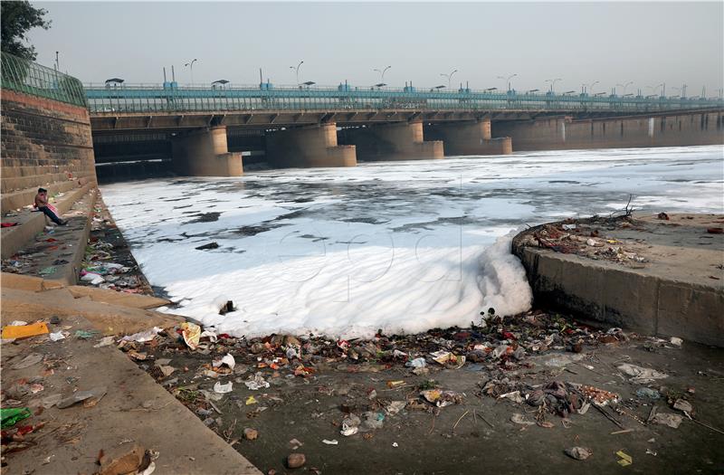 INDIA PHOTO ESSAY YAMUNA RIVER POLLUTION