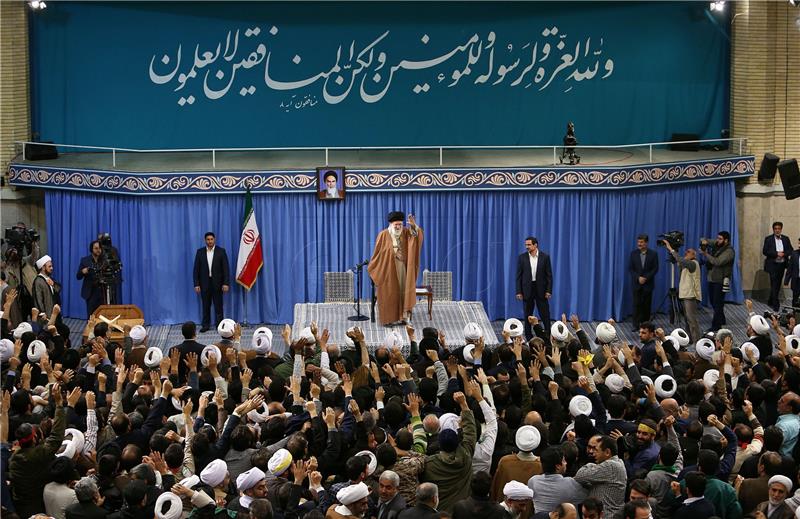 IRAN KHAMENEI US GATHERING