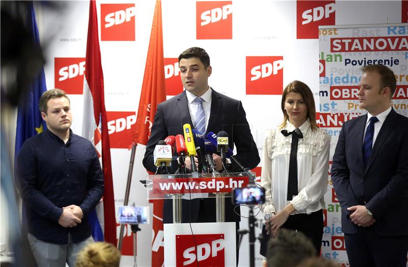 Bernardic: SDP presents measures for decent life for the young