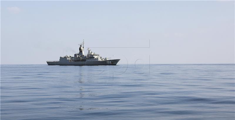 AT SEA ARABIAN SEA AUSTRALIA DEFENSE DRUG SEIZURE