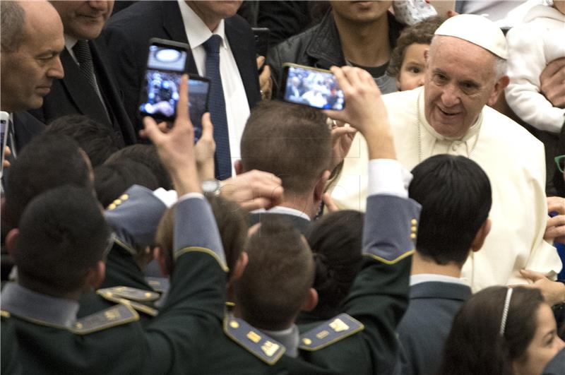 VATICAN POPE FRANCIS GENERAL AUDIENCE