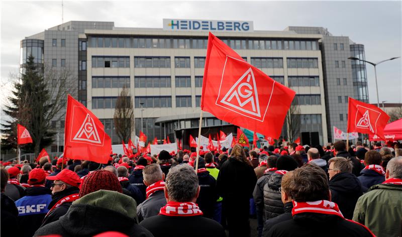 GERMANY LABOR WARN STRIKE IG METALL