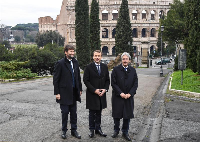 Macron u Rimu razgovara o migraciji i budućnosti Europe