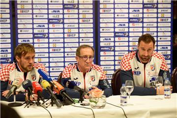 Croatian Handball Team press conference