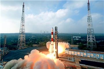 INDIA PSLV-C40 SATELITE LAUNCH