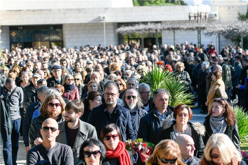 Pogreb Predraga Lucića