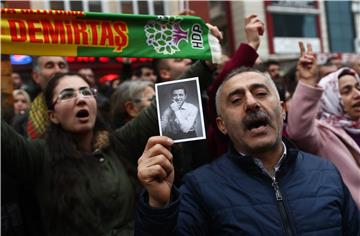 TURKEY PROTEST HDP LEADERS TRIAL