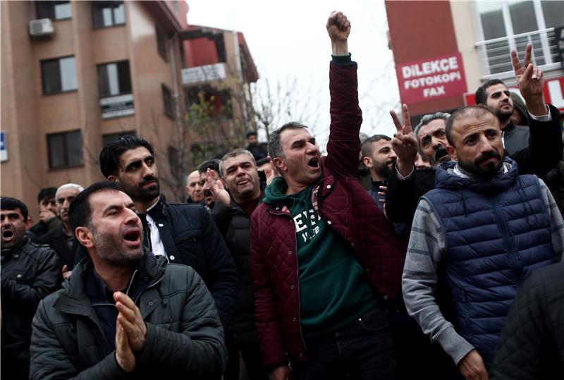 TURKEY PROTEST HDP LEADERS TRIAL