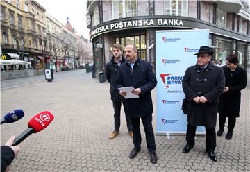 Lovrinović održao konferenciju za medije o sustavnom uništavanju HPB-a