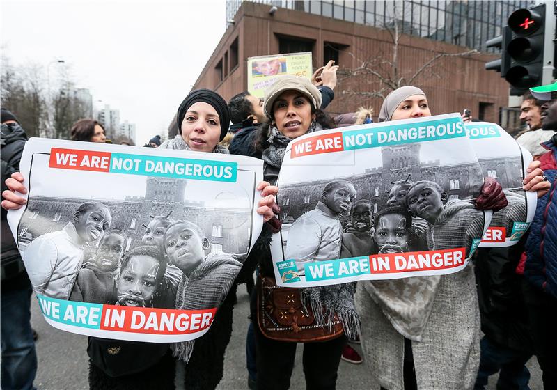 BELGIUM DEMO IMMIGRATION