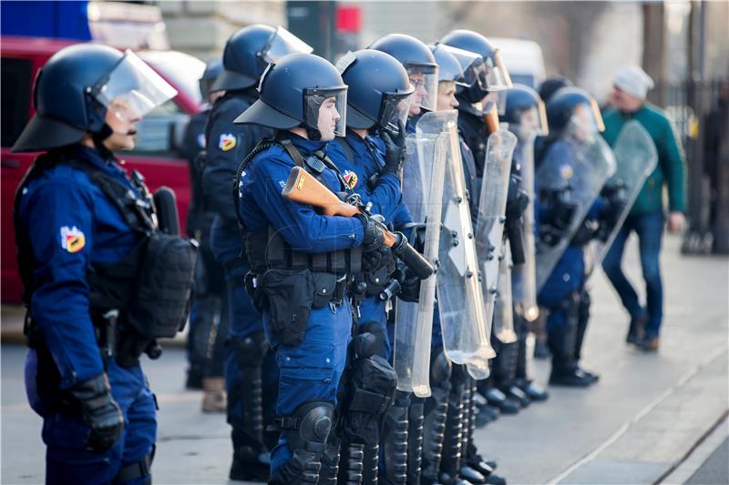 SWITZERLAND WORLD ECONOMIC FORUM PROTEST