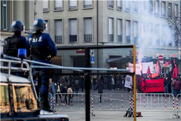 SWITZERLAND WORLD ECONOMIC FORUM PROTEST