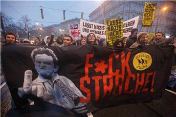 AUSTRIA ANTI-GOVERNMENT PROTESTS VIENNA