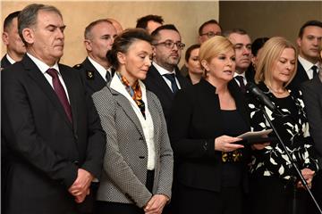 Predsjednica Grabar-Kitarović: Republika Hrvatska bila je i bit će čimbenik mira i suradnje sa svima koji to žele