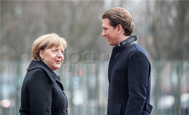 Austrian Chancellor visits Germany