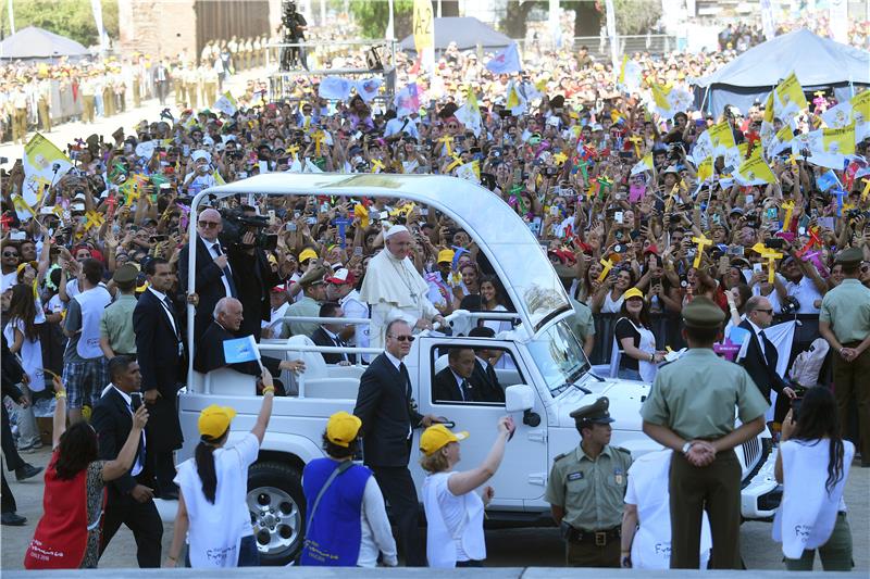 CHILE BELIEF POPE