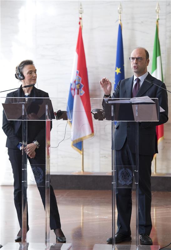 ITALY CROATIA BURIC DIPLOMACY