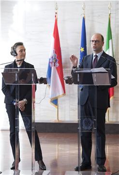 ITALY CROATIA BURIC DIPLOMACY