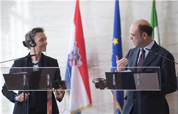 ITALY CROATIA BURIC DIPLOMACY