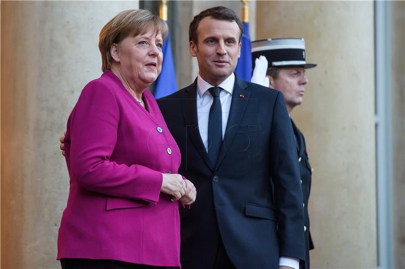 Merkel i Macron o reformama eurozone