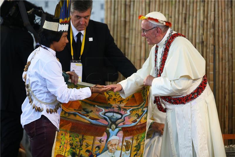 PERU POPE FRANCIS