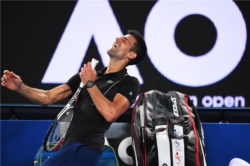 Australian Open: Đoković u osmini finala, Kerber svladala Šarapovu