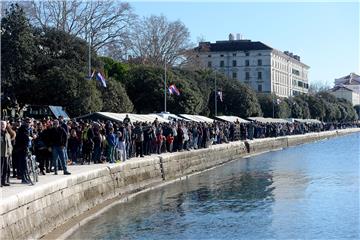 Zadar: Održan letački program Krila oluje