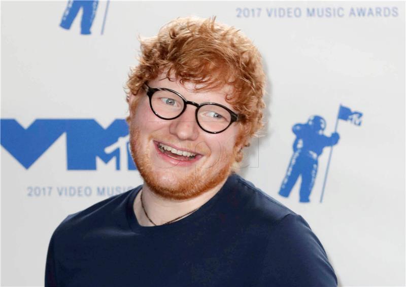 (FILE) BRITAIN MUSIC SHEERAN