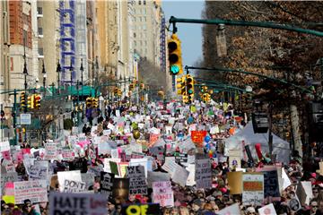 USA WOMEN'S MARCH NEW YORK