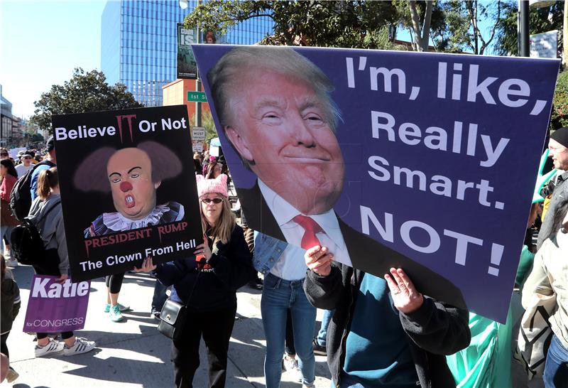 USA WOMEN'S MARCH LOS ANGELES