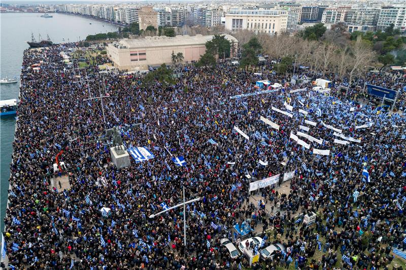 GREECE THESSALONIKI - RALLY FOR MACEDONIA