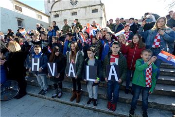 Zadar: Mimohod povodom 25. obljetnice VRO Maslenica '93