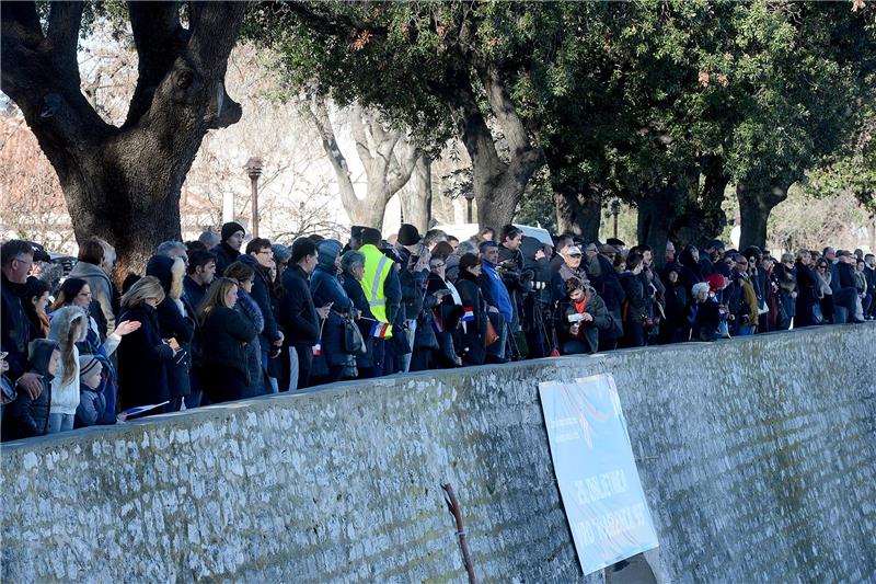 Zadar: Mimohod povodom 25. obljetnice VRO Maslenica '93