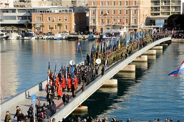 Zadar: Mimohod povodom 25. obljetnice VRO Maslenica '93