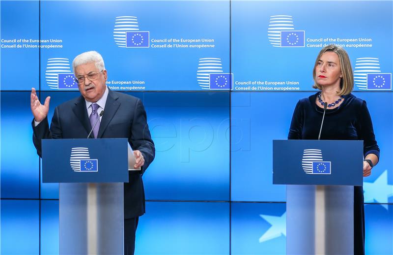 Abas pozvao EU da prizna Palestinu, ali Bruxelles traži nastavak dijaloga i rješenje dviju država